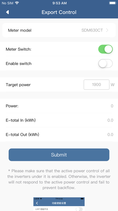 KACO NX Setup Screenshot