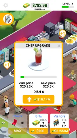 Game screenshot Idle Restaurant 2 mod apk