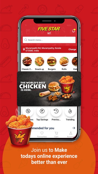 FiveStar Chicken Screenshot