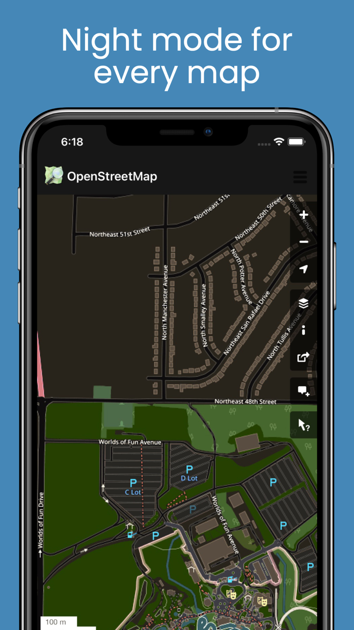 Nitefall Browser dark mode