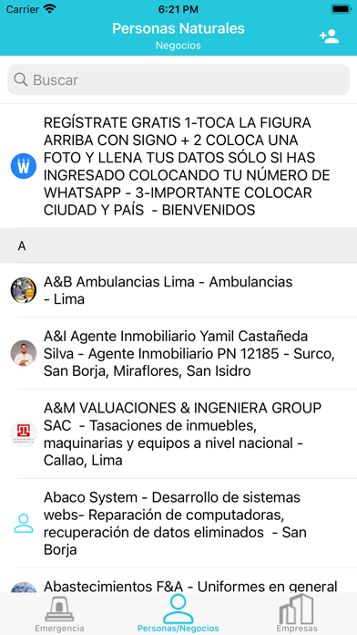 WeareApp Screenshot