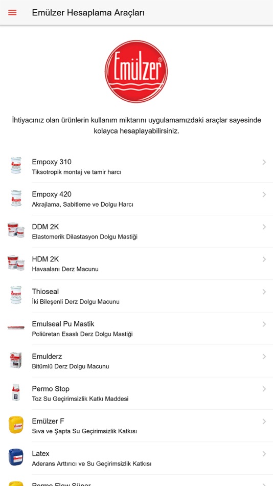 #1. Emülzer Hesaplama Araçları (iOS) 由: Yilmaz Sipkali