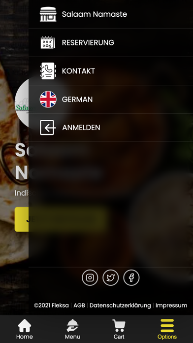 Salaam Namaste Restaurant Screenshot 2 - AppWisp.com Salaam Namaste Restaurant Screenshot 2 - AppWisp.com