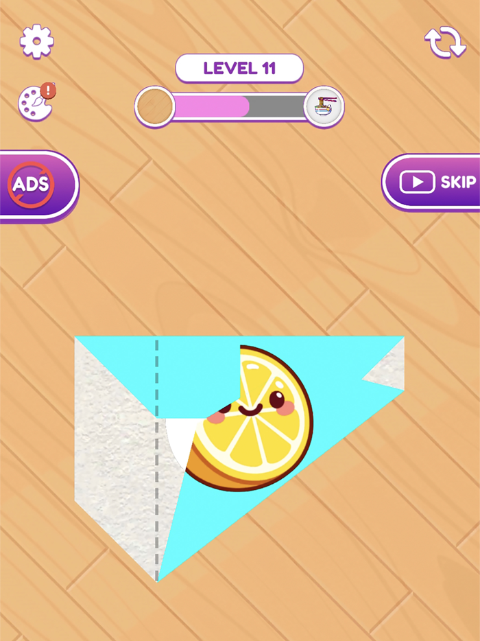 Paper Fold - Pictures Puzzle