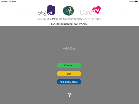 pb&j TV Learning Blocks iPad screenshot 1 - Education app