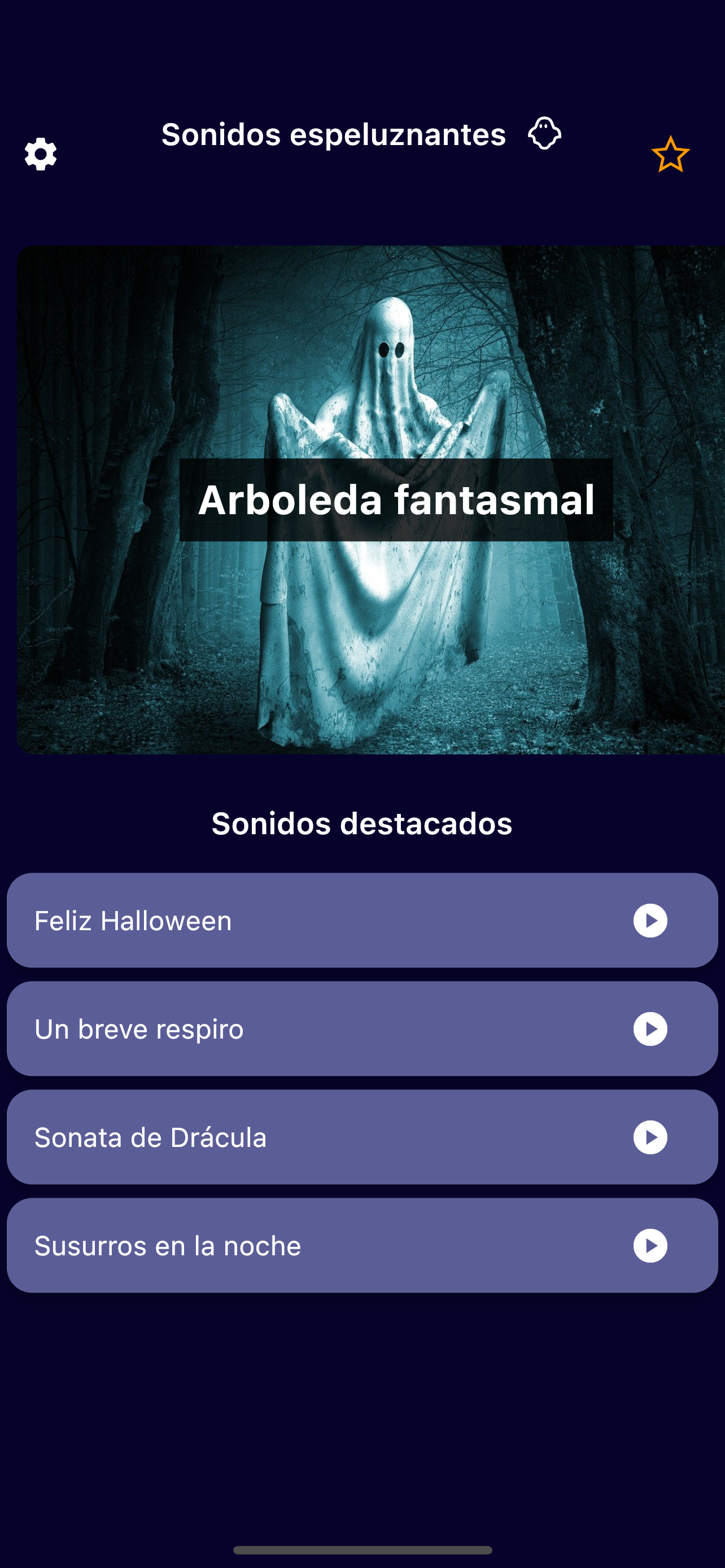 Sonidos de miedo Halloween '23