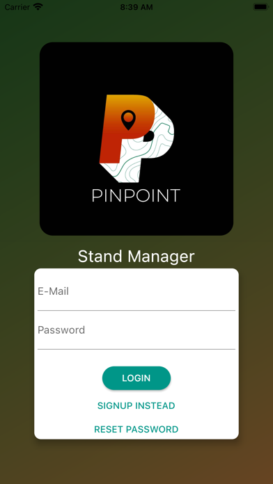 Screenshot #1 pour Pinpoint Stand Manager
