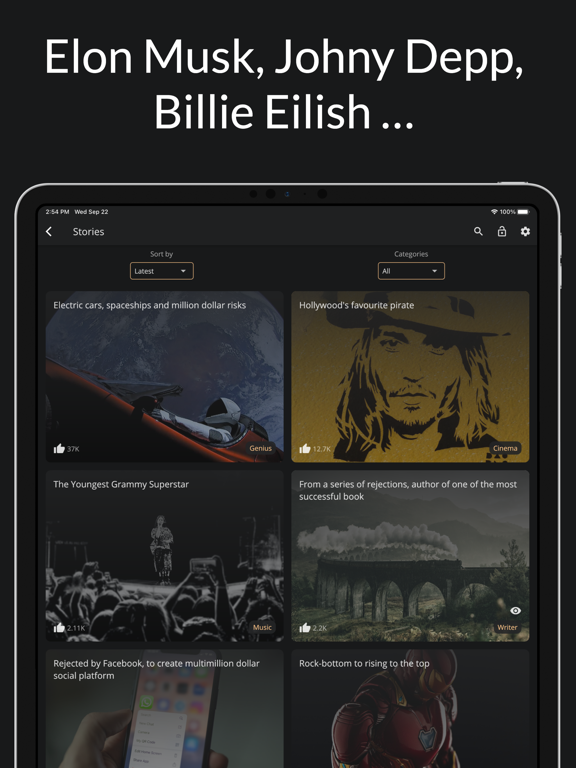 Screenshot #5 pour Inspr - Success stories