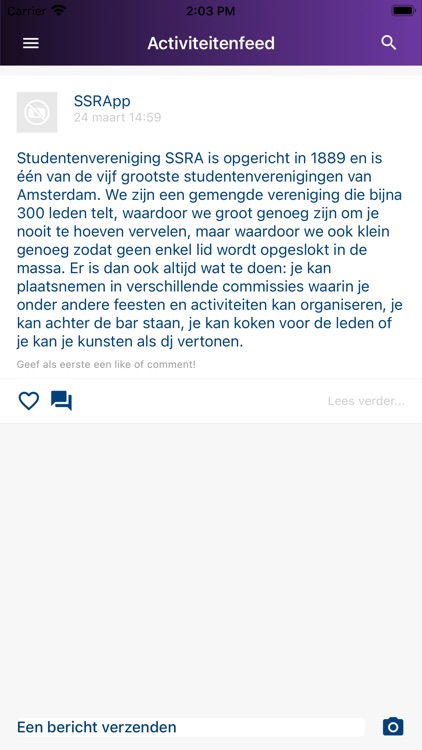 Studentenvereniging SSRA