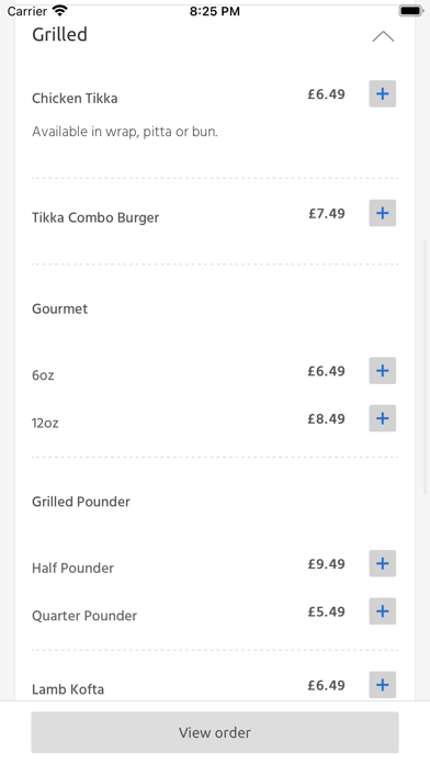 Rooster's Peri Peri Grill, Screenshot