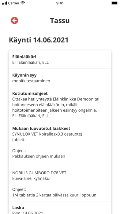 Lek mobiili Screenshot