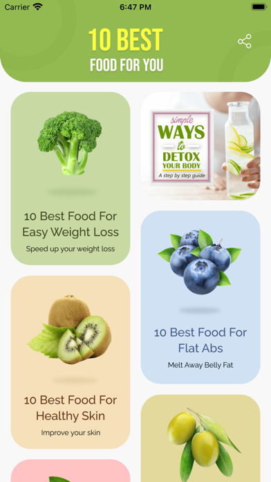 Best Foods for You Screenshot