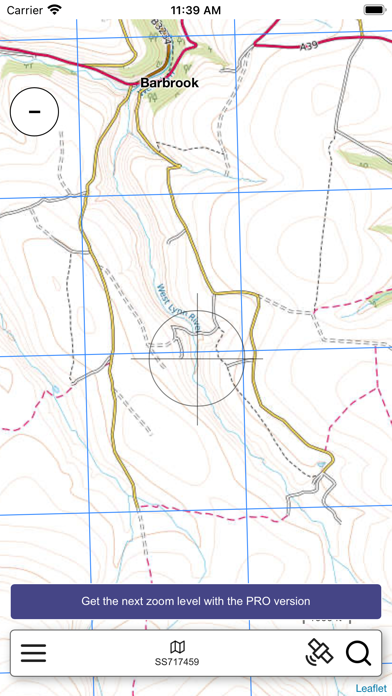 Screenshot #2 pour Exmoor Outdoor Map