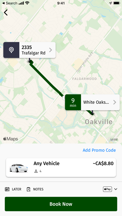 Oakville United Taxi Screenshot
