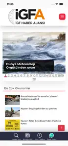 İGF Haber Ajansı (İGFA) screenshot #2 for iPhone