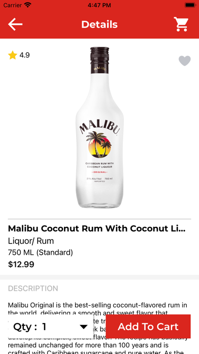 Outlet Liquor Screenshot 2 - AppWisp.com Outlet Liquor Screenshot 2 - AppWisp.com