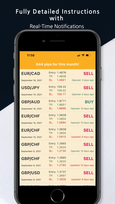 Forex Alerts: Trading Signals Screenshot