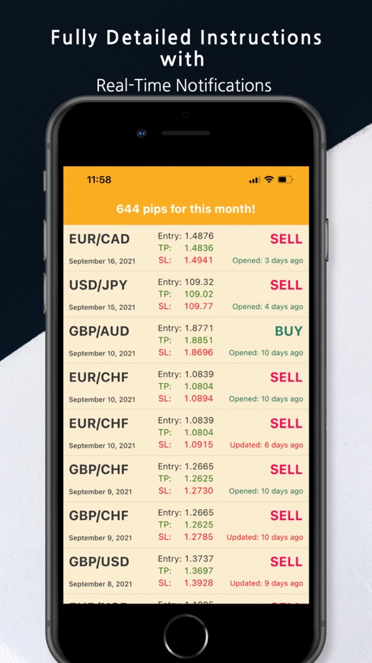 #2. Forex Alerts: Trading Signals (iOS) Tekijänä: Maduranga Edirisinghe