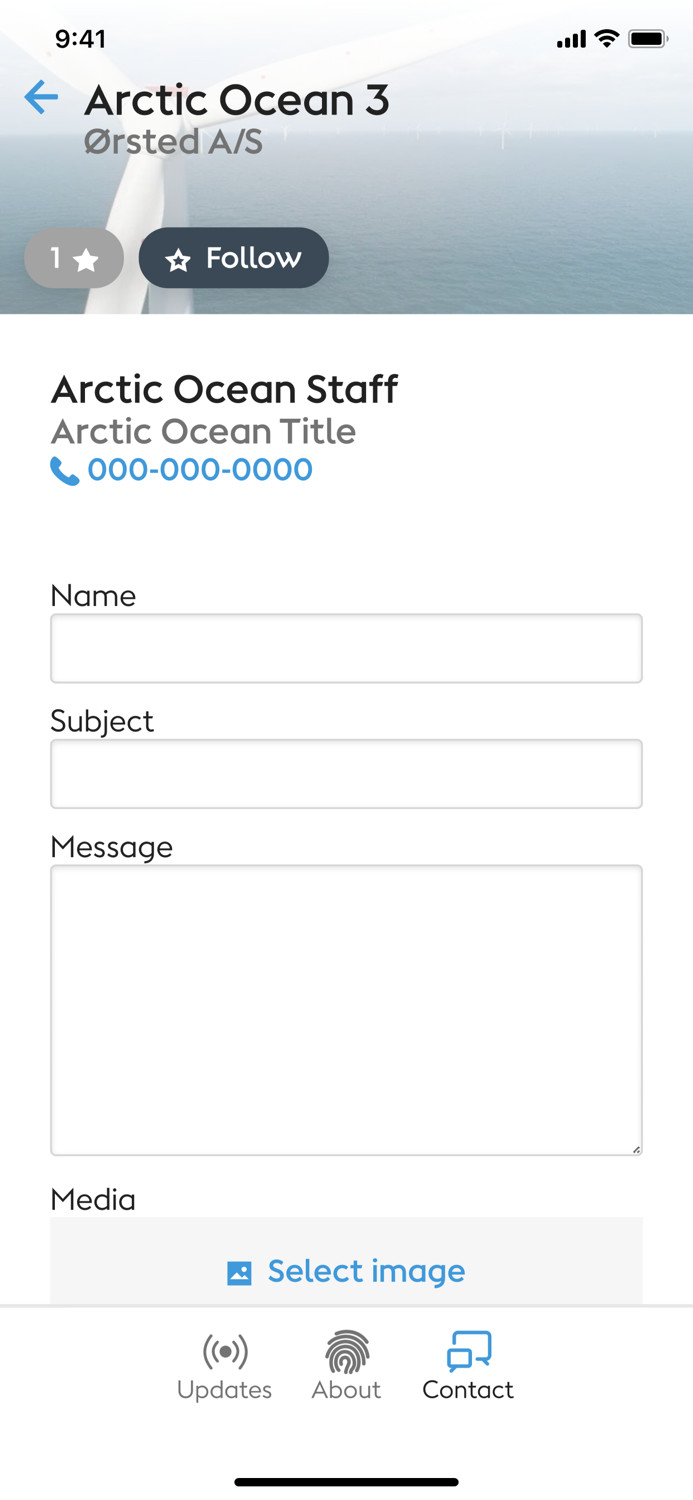 Ørsted Notice to Mariners