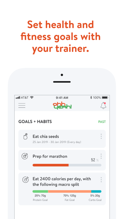 Ohh Yeah Fitness Screenshot