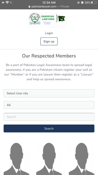 Pakistan Lawyer Screenshot