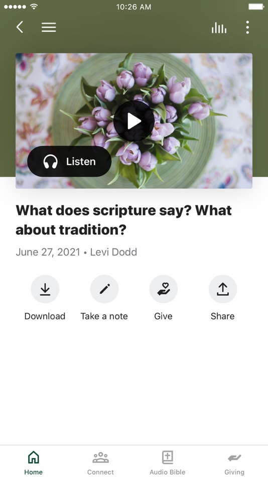 #2. Highland View Church (iOS) Podle: Highland View Church of Christ