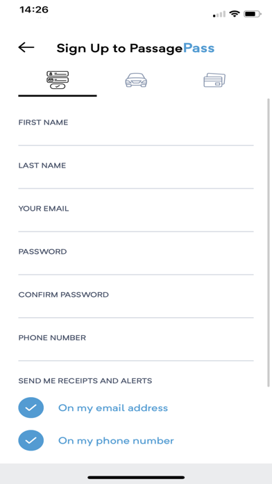 PassagePass Screenshot