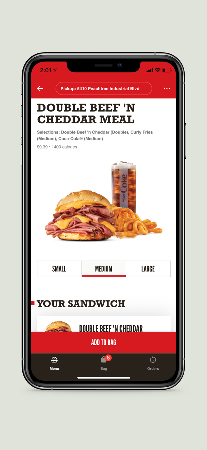 Arbys - Fast Food Sandwiches