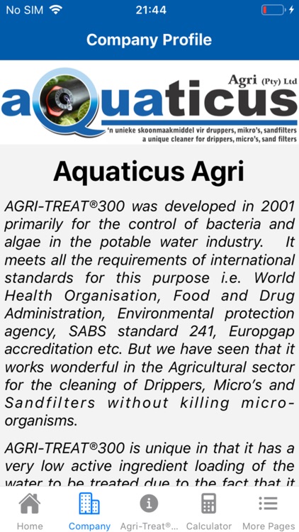 Aquaticus Agri, AGRI-TREAT®300 screenshot-4
