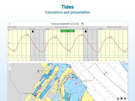 NV Charts GPS Navigation AIS iPad app afbeelding 7