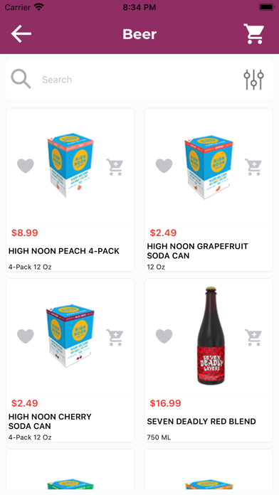 Spa City Wine & Spirits Screenshot
