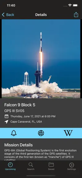 Game screenshot Liftoff: Launch Schedule apk