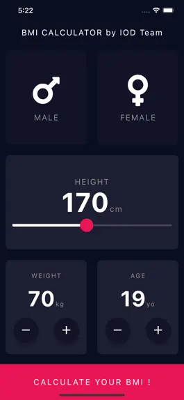 Game screenshot Calculator BMI IOD mod apk