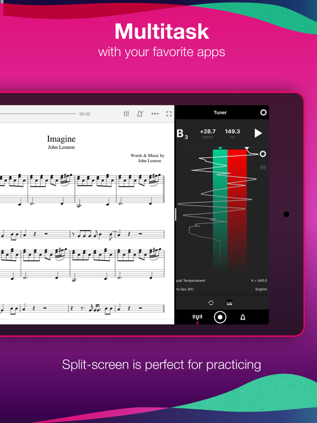 ‎Tunable – Tuner & Metronome Screenshot