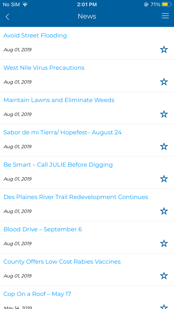 Village of Franklin Park