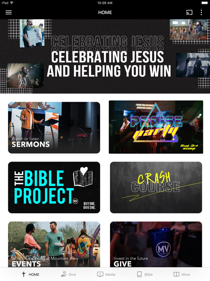 Mountain View Church App