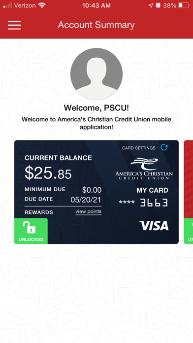 ACCU Cards Screenshot