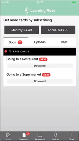Game screenshot Learning Rose Digital Cards apk