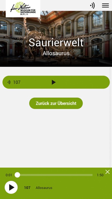 Museum für Naturkunde Screenshot
