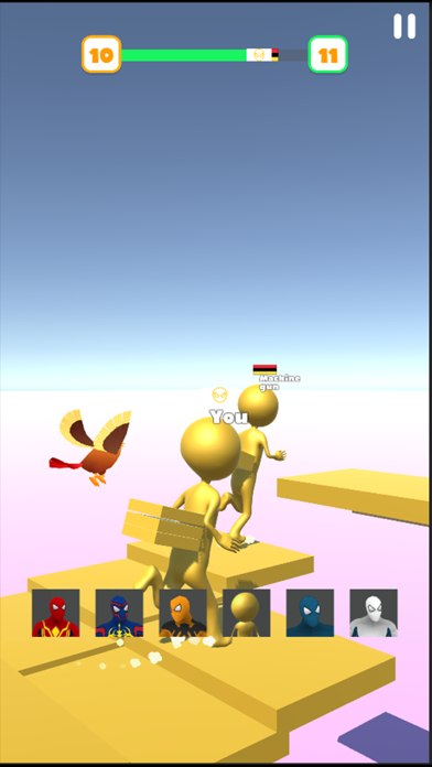 Screenshot #2 pour Superhero Transform Race 3D