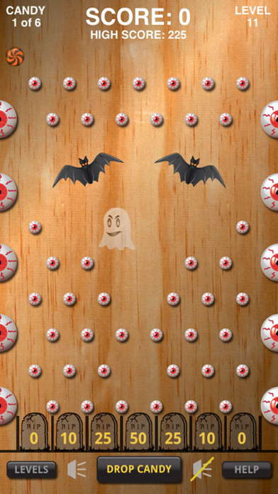 Screenshot #2 pour Pachinko Halloween Candy Drop