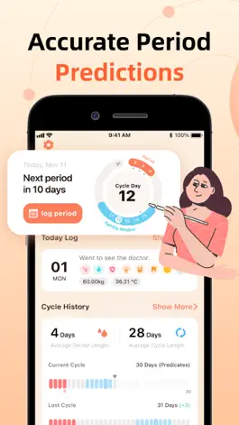 Game screenshot Period Tracker: Monthly Cycles mod apk