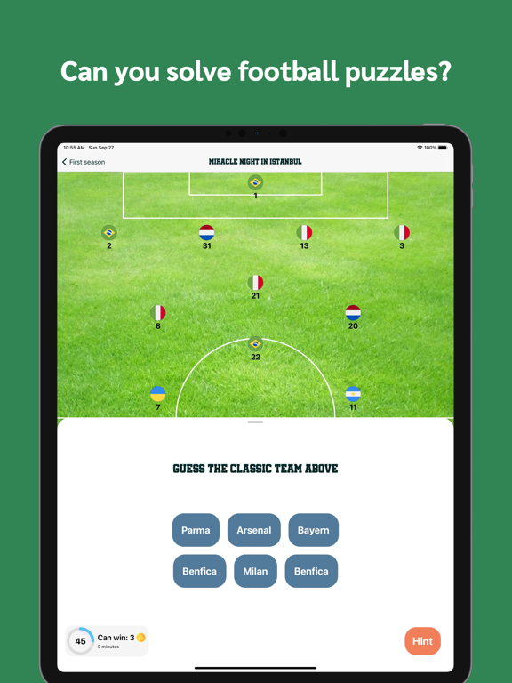 Screenshot #4 pour Soccer Puzzles: Football Quiz