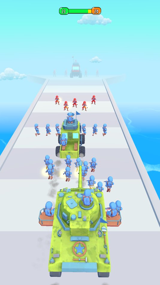 #5. Army Run 3D! (iOS) 由: Babil Studios