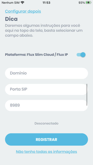 Leuco Softphone Screenshot