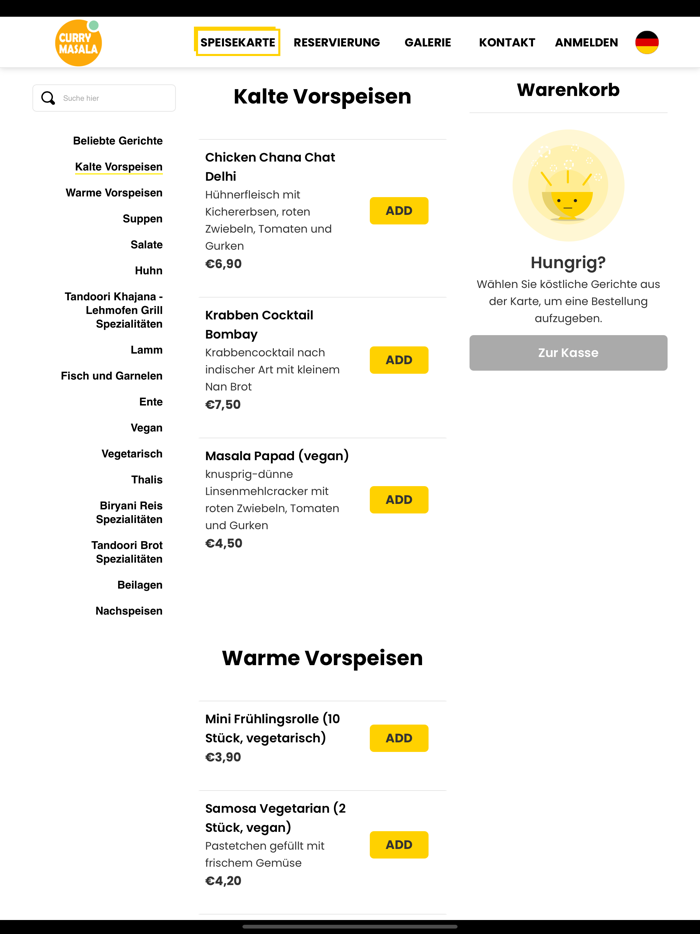 Indisch Curry Masala