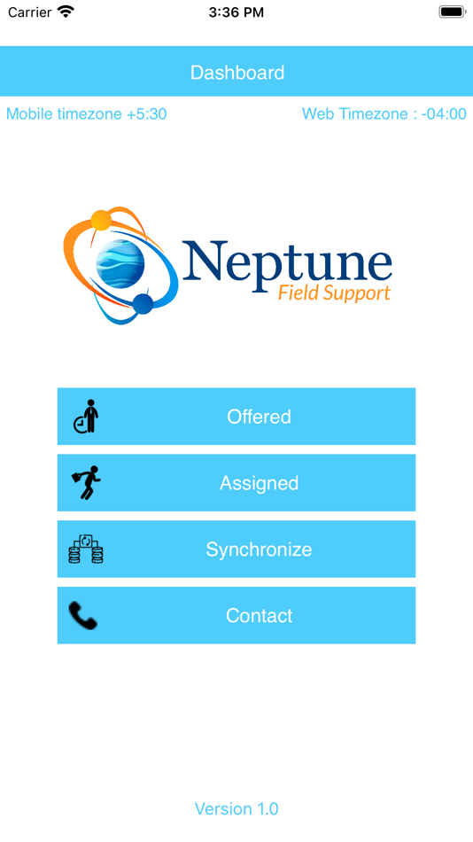 #2. Neptune FSM (iOS) By: calltek center international inc.