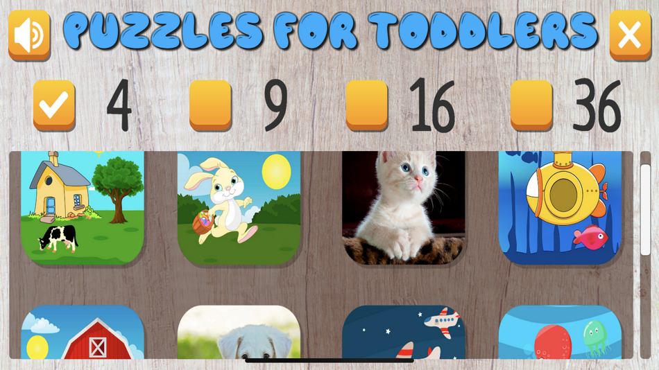 #1. Jigsaw for Toddlers (iOS) بواسطة: Sergei Ignatev