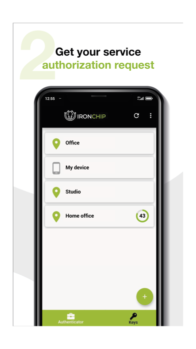 Ironchip_authenticator Screenshot