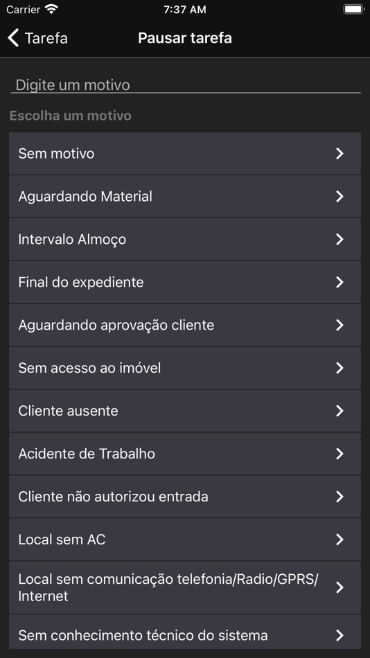 #7. Segware OS Mobile (iOS) By: Segware do Brasil Ltda